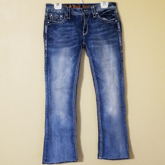 Rock Revival Denim - Rock Revival Venus Boot Size 31 Jean's
